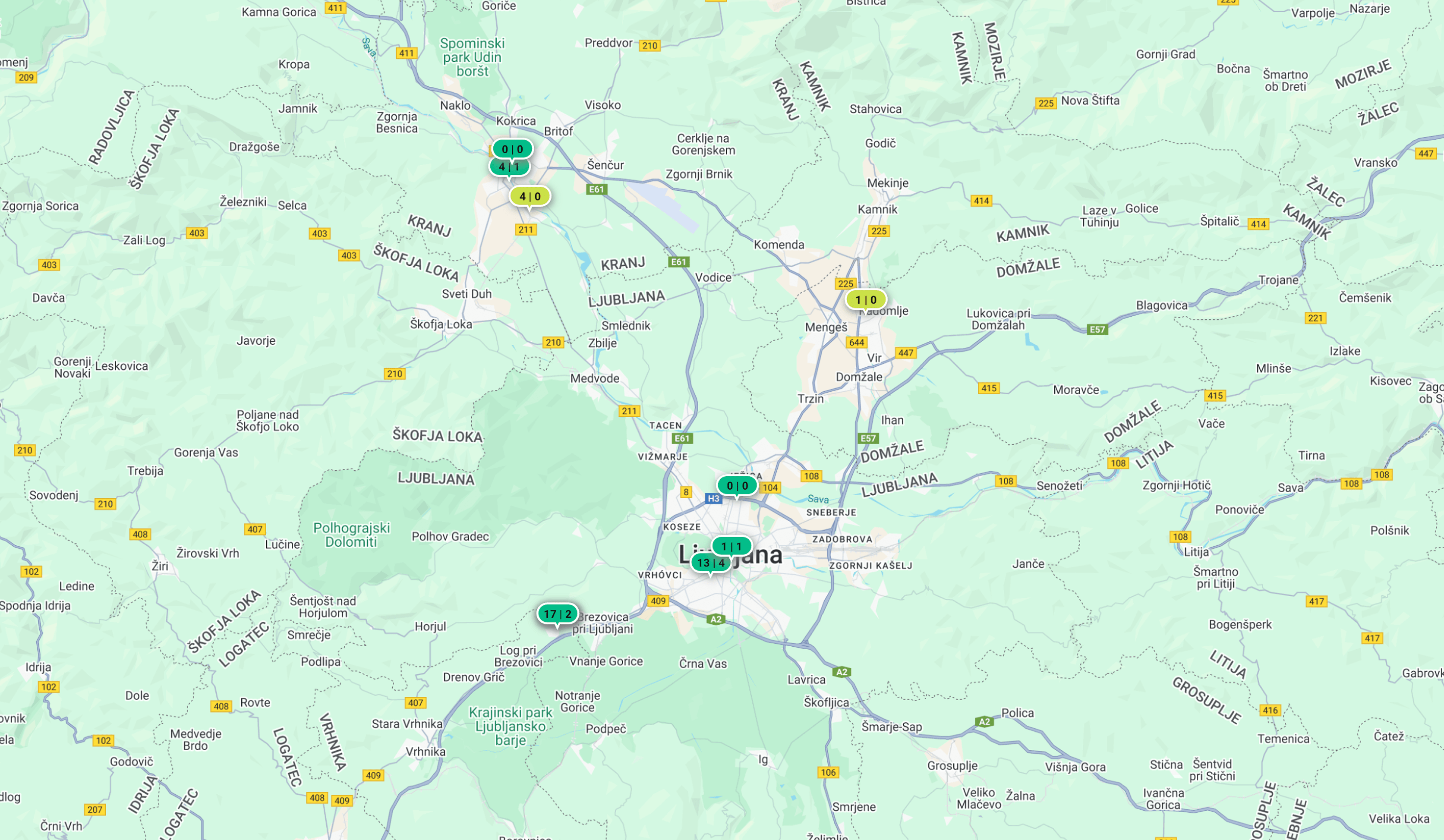 Charging Map