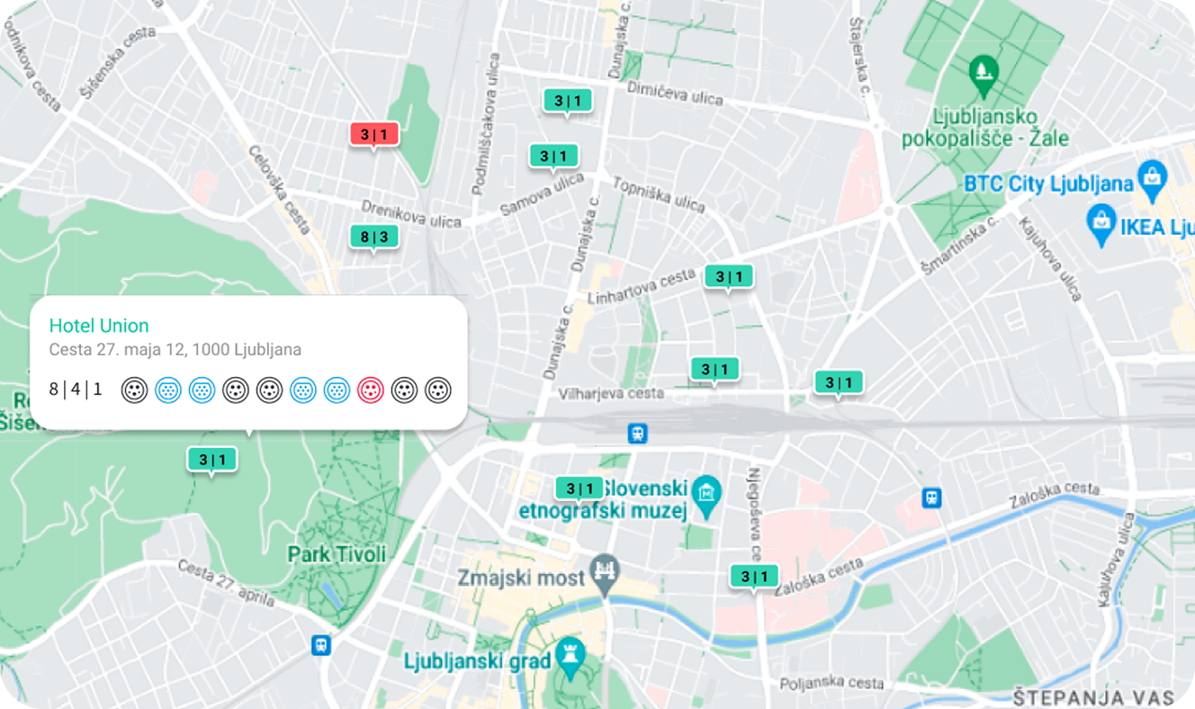 Charging Map